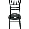 CC-09 Black Chiavari Chair 3 Black Chiavari Chairs