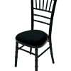 CC-09 Black Chiavari Chair 8 Black Chiavari Chairs