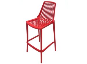 Red Porto Bar Stools - Pub, Cafe's, Event Venues - BE Furniture Sale