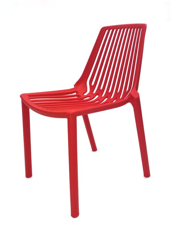 Red Lisbon Chairs - Cafe's, Bistros or Garden - BE Furniture Sales