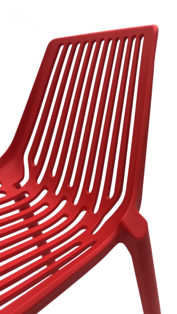 Red Stacking Chairs