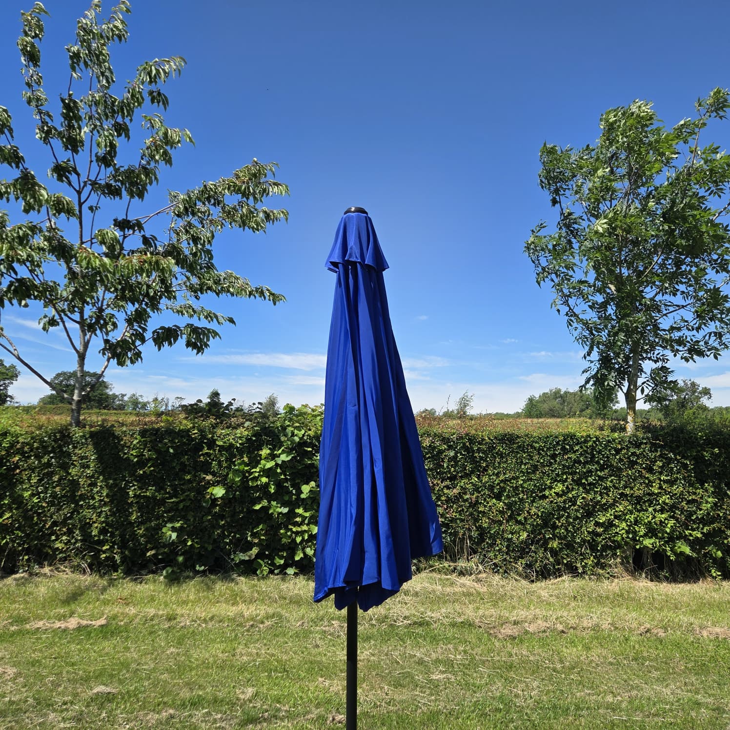 Blue Garden Parasol – Patio Umbrella