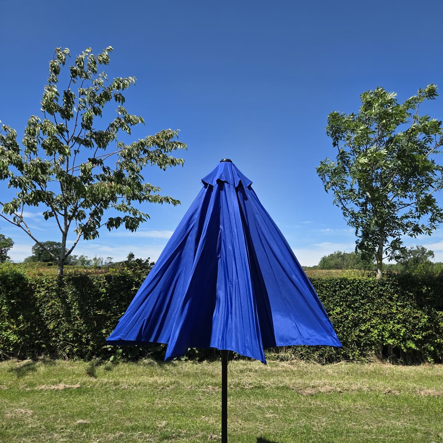 Blue Garden Parasol – Patio Umbrella