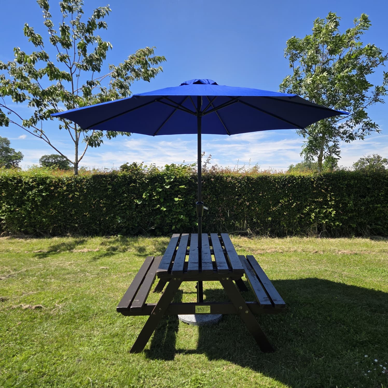 Blue Garden Parasol – Patio Umbrella