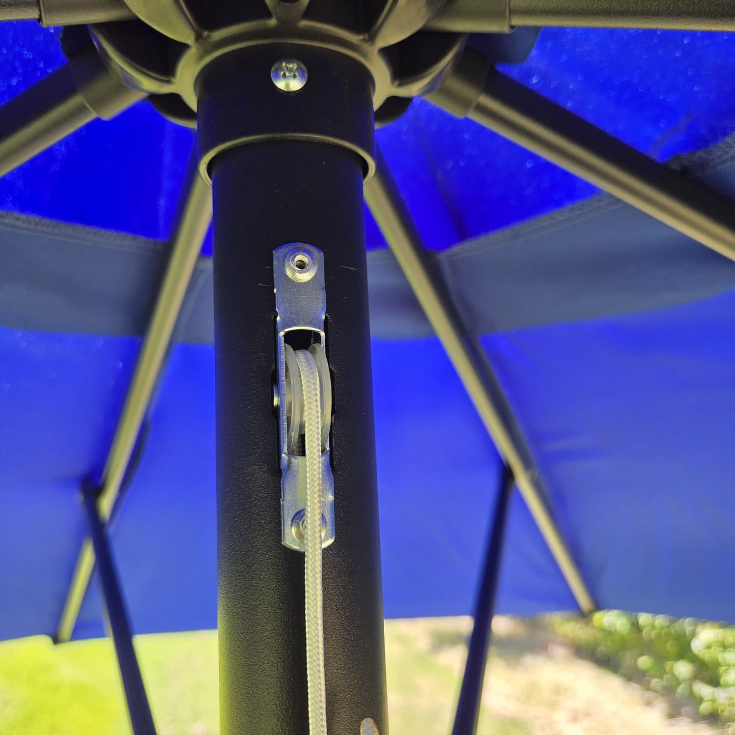Blue Garden Parasol – Patio Umbrella