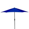 Blue Umbrella 1 Blue Garden Umbrella