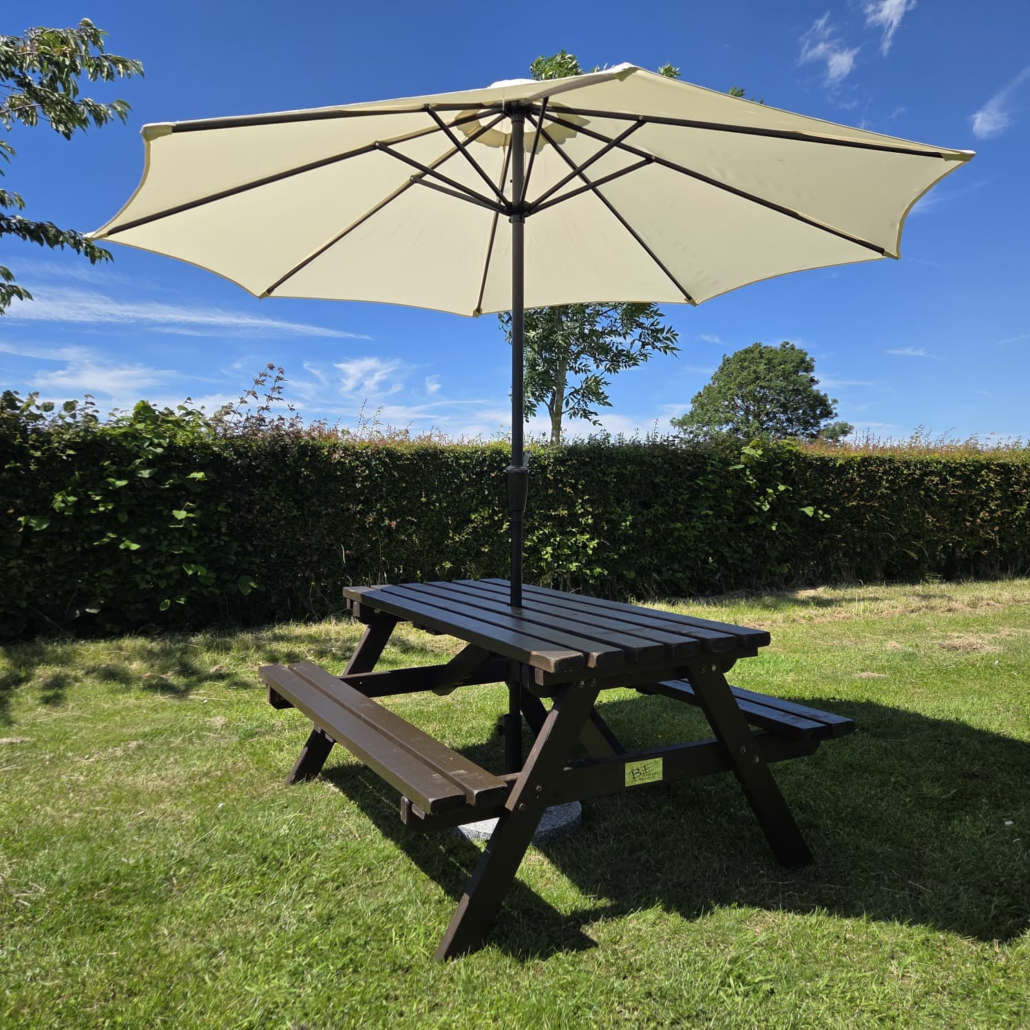 Cream Garden Parasol - Patio Umbrella Cream Garden Parasol - Patio Umbrella