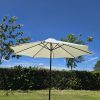Cream Garden Parasol - Patio Umbrella Cream Garden Parasol - Patio Umbrella