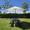 Cream Garden Parasol - Patio Umbrella Cream Garden Parasol - Patio Umbrella
