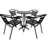 Black Steel Furniture Set Black Steel Furniture Set