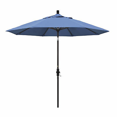 Sapphire Blue Parasol - Patio Umbrella 270cm Dia - BE Furniture Sales