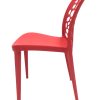 Red Roma Plastic Chairs
