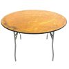 Ex Hire - 4 ft Varnished Banqueting Table - Clearance Sale - BE Furniture Sales