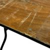 V6X26TEX 5 Varnished Wooden Tables