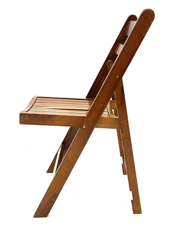 Ex Hire Wooden Folding Chairs