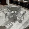 Aluminium Bistro Set for Four Aluminium Bistro Set for Four - BE Furniture Sales