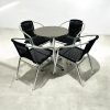 GS-R02 Set Black Rattan Garden Set