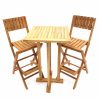 Teak Bar Table and Teak Bar Stools Hig Quality Teak Bar Table and 2 Teak Bar Stools - BE Furniture Sales