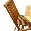Ex Hire Teak Set 3 Teak Garden Furniture