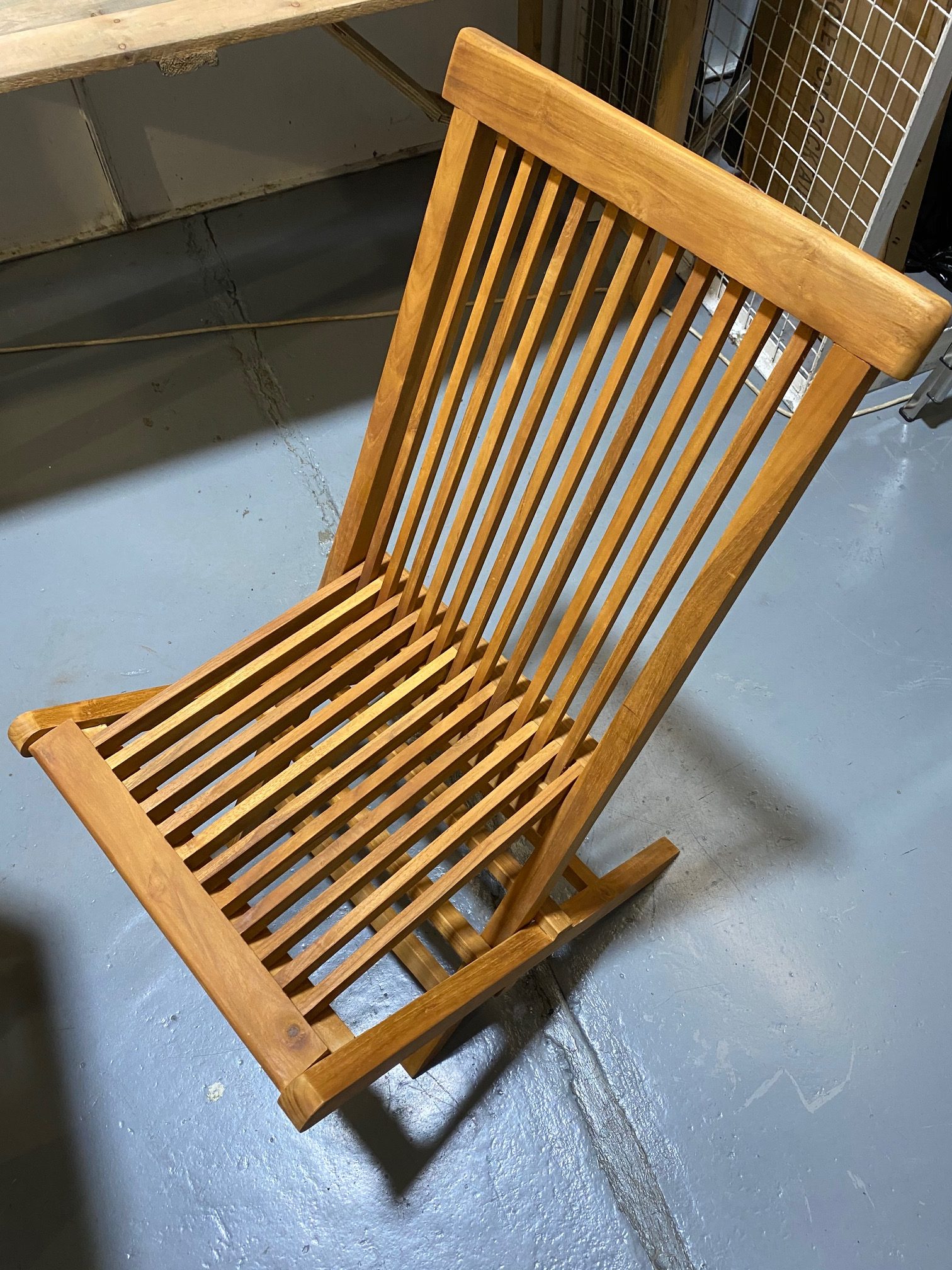 EX HIRE Teak Garden Furniture Set Teak Table and Chair Set