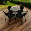 Black Garden Patio Sets Black Garden Patio Sets - BE Furniture Sales