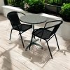Black Balcony Set Black Balcony Set - BE Furniture Sales