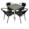 Black Garden Cafe Set Black Garden Cafe Set