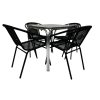 Black Garden Cafe Set Black Garden Cafe Set
