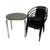 Rattan Garden Set in Black Rattan Garden Set in Black