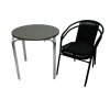 Black Rattan Balcony Furniture Black Rattan Balcony Furniture