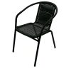 SC-037 Rattan Chairs 1 Black Rattan Chairs