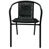 Black Rattan Chairs
