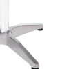 SC-052 Round Aluminium Table 4 Aluminium Table