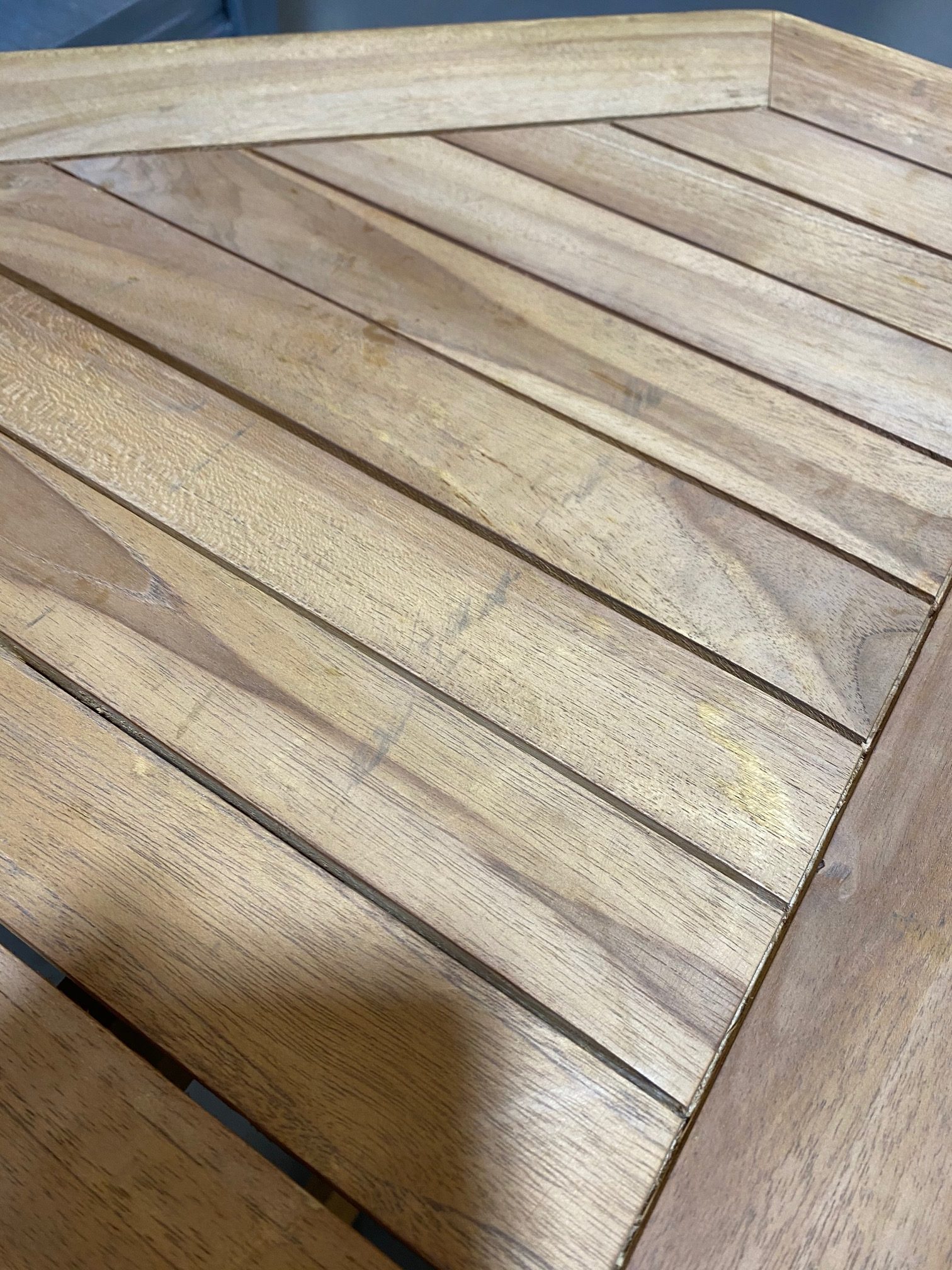 EX HIRE Teak Garden Furniture Set Teak Table and Chair Set