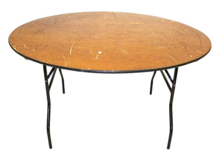 Ex Hire 6' ft Varnished Banqueting Table Clearance BE Furniture Sales
