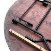 Varnished 5ft Round Tables Varnished 5ft Round Tables