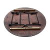 Varnished 5ft Round Tables Varnished 5ft Round Tables