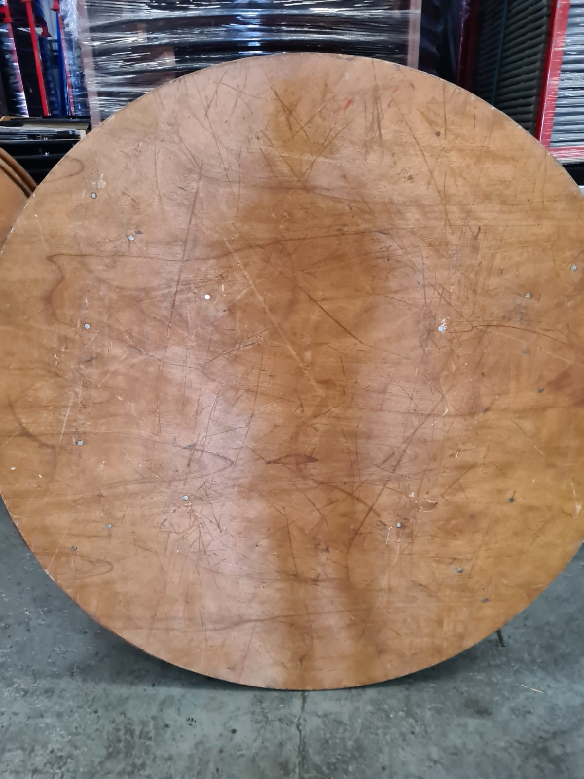 Ex Hire 6' ft Varnished Banqueting Table Clearance BE Furniture Sales