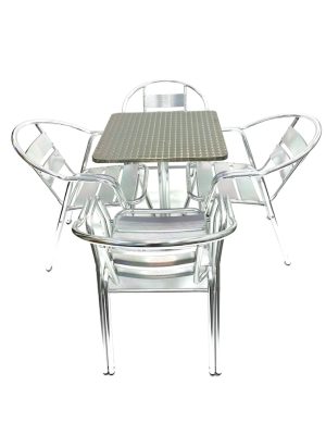 Garden Aluminium Bistro Set