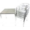 Double Tube Aluminium Bistro Set