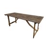 6ft Rustic Trestle Table 6ft Rustic Trestle Table