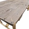 6ft Rustic Trestle Table 6ft Rustic Trestle Table