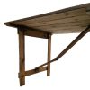 6ft Rustic Trestle Table 6ft Rustic Trestle Table