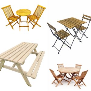 Wooden Garden Furniture Sets