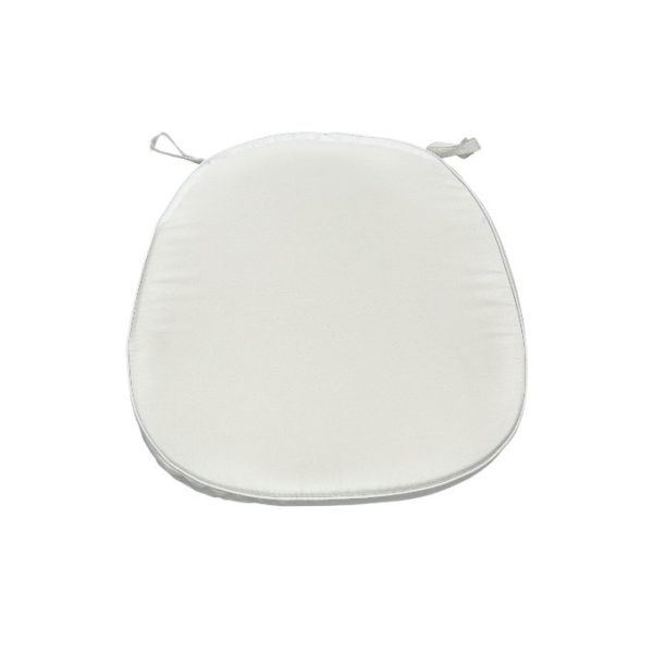 White Tie On Seat Pads