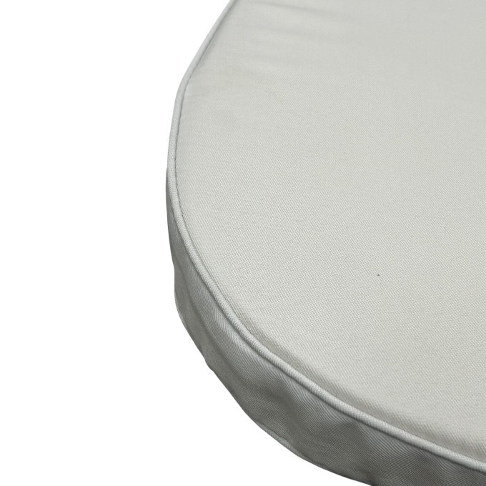 White Tie On Seat Pads