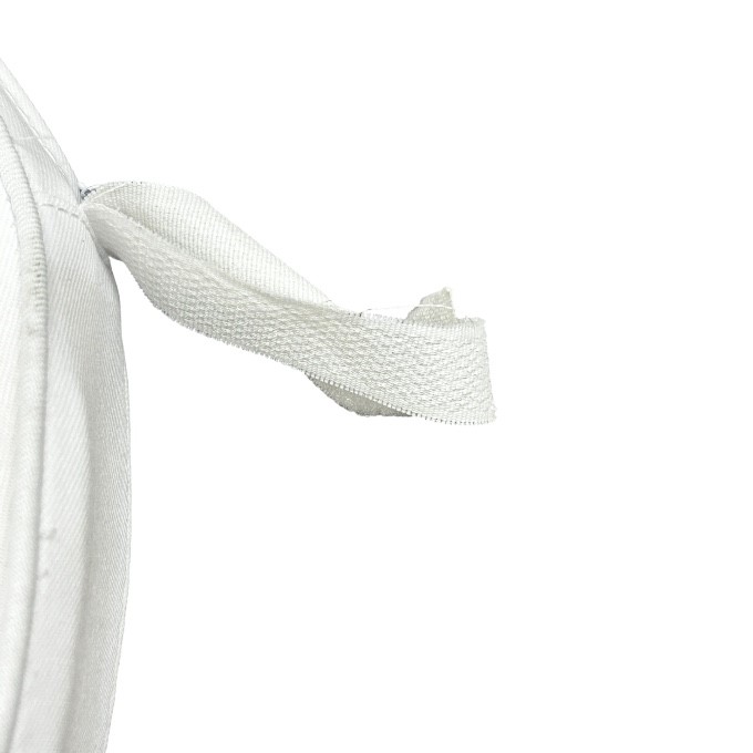 White Tie On Seat Pads
