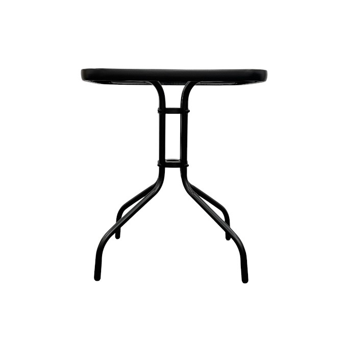 Square Glass Garden Table
