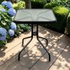Square Glass Garden Table Square Glass Garden Table - BE Furniture Sales
