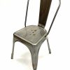 Tolix Ex Hire Used Ex Hire Silver Metal Tolix Chairs - BE Furniture Sales